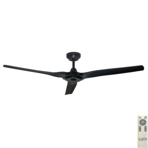 Hunter Pacific Radical 3 DC Ceiling Fan with Remote - White 60"