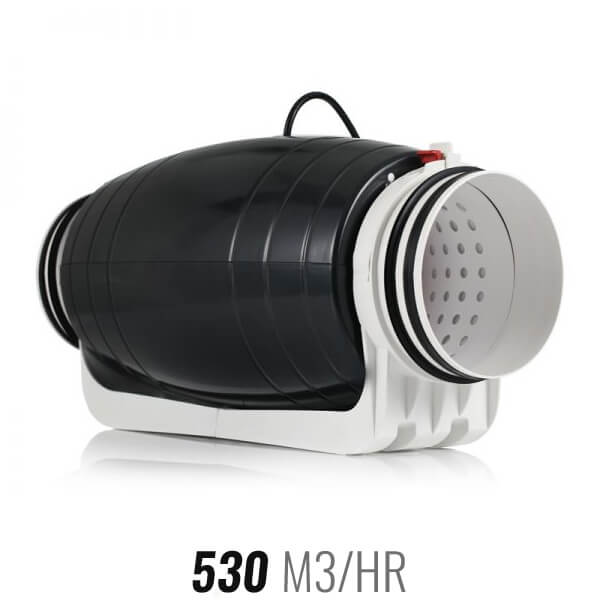 Fanco Mixflow SM Silent Inline Fan 150mm with lead & plug