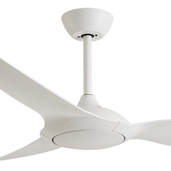 Claro Glider DC Ceiling Fan with Remote - White 52"