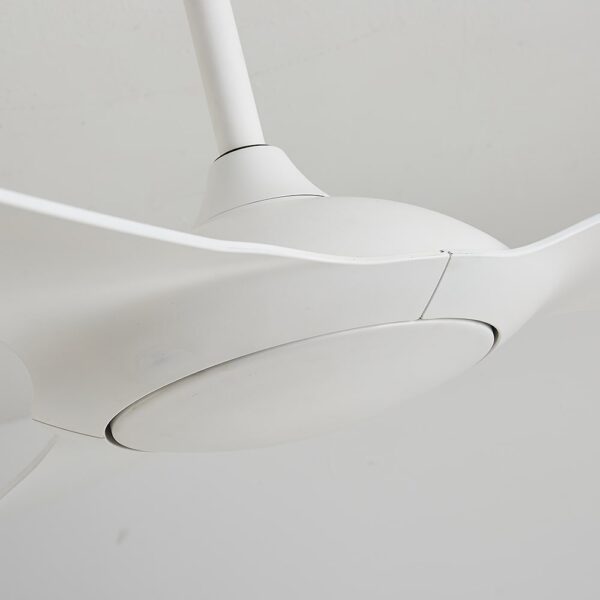 Claro Glider DC Ceiling Fan with Remote - White 52"