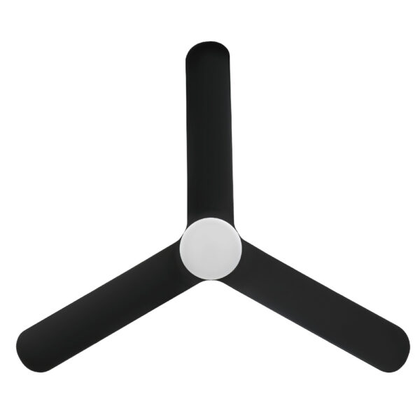Eglo Iluka DC Ceiling Fan with Dimmable CCT LED Light - Black 52"