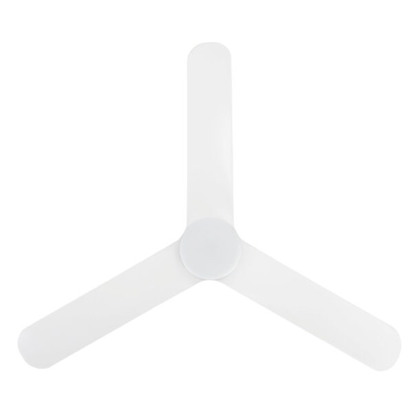 Eglo Iluka DC Ceiling Fan with Dimmable CCT LED Light - White 52"