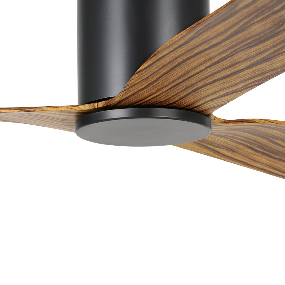 eglo-iluka-dc-low-profile-ceiling-fan-black-with-timber-style-blades-60-inch-motor