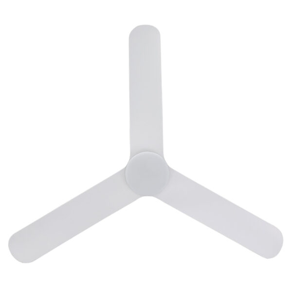 Eglo Iluka DC Low Profile Ceiling Fan with Dimmable CCT LED Light - White 52"