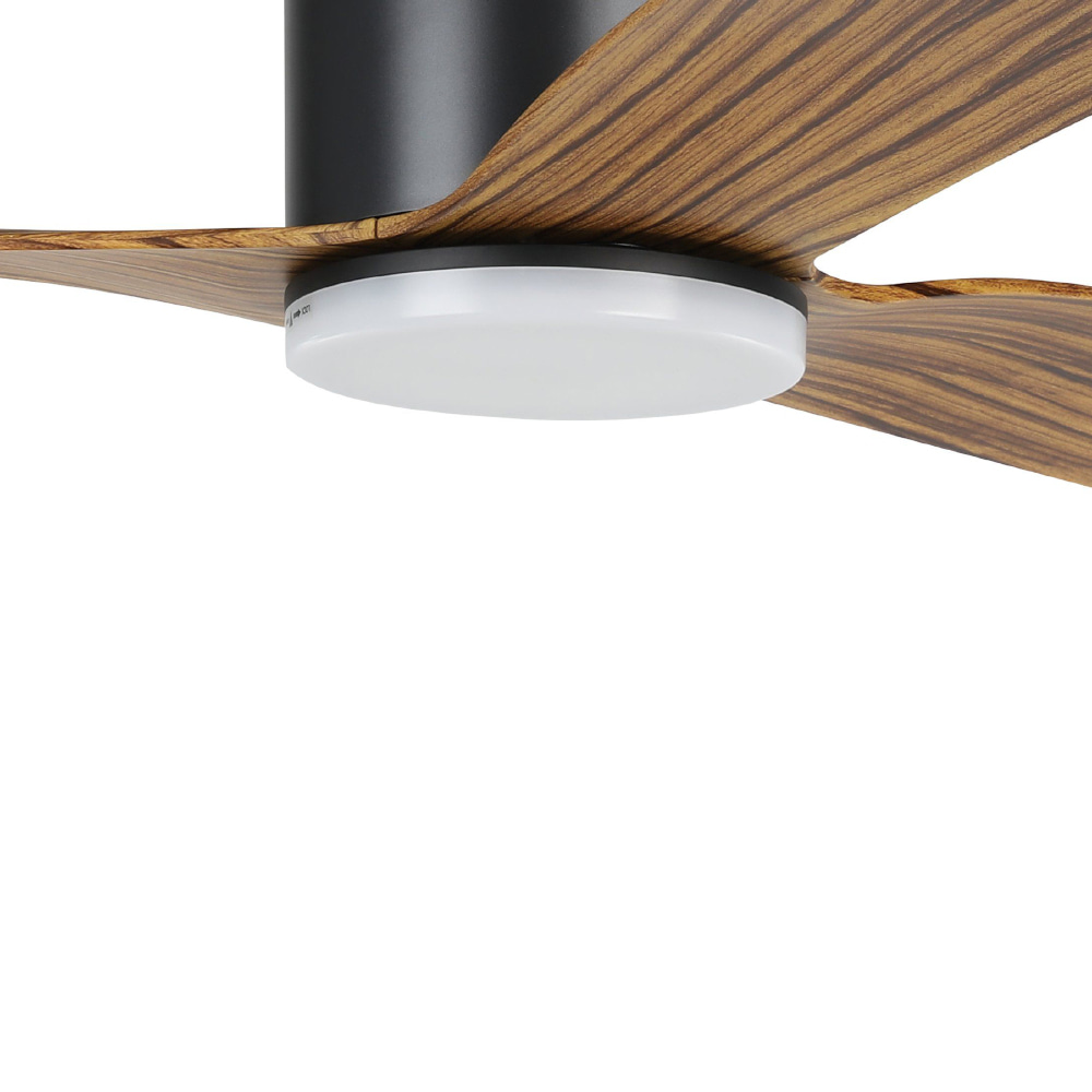 eglo-iluka-dc-low-profile-ceiling-fan-with-led-light-black-with-timber-look-blades-52-inch-motor