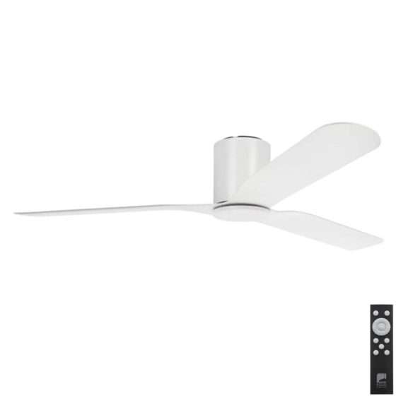 Eglo Iluka 152cm (60") DC Low Profile Ceiling Fan. White