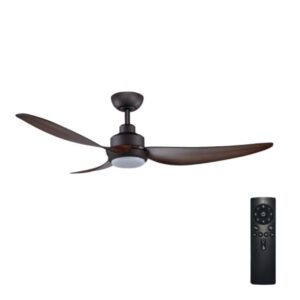 Three Sixty Trinity V3 DC Ceiling Fan with CCT LED Light - White 56"