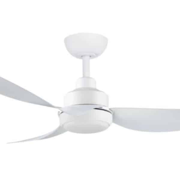 Three Sixty Trinity v3 56" White DC Ceiling Fan with CCT LED Light