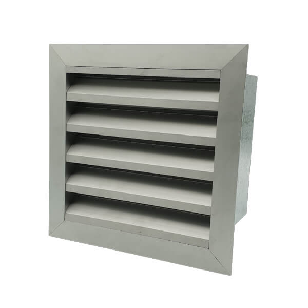 External Wall Vent Aluminium Weatherproof Louvre 200mm Australia
