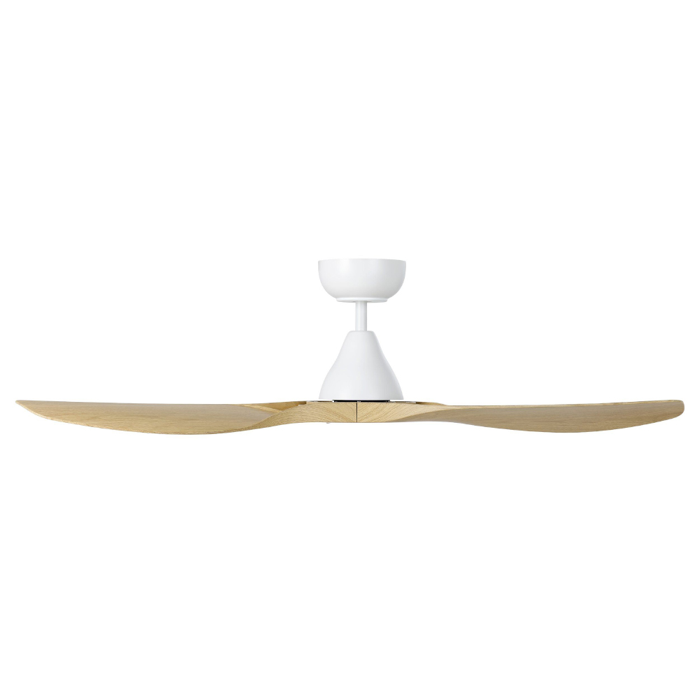 eglo-surf-dc-ceiling-fan-white-with-oak-blades-48-inch-blades-side-view