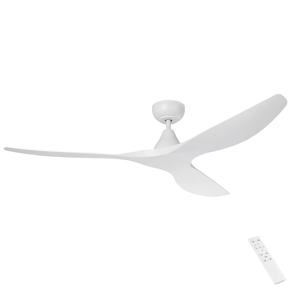 Eglo Surf 152cm (60") DC Ceiling Fan. White Australia