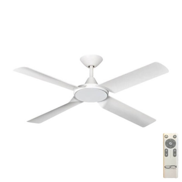 New Image V2 52" White DC Ceiling Fan with Remote