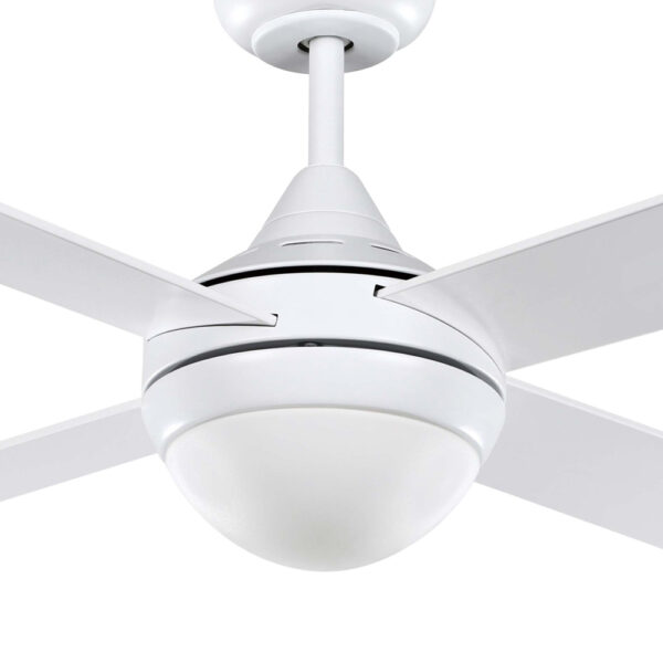 Eglo Stradbroke DC Ceiling Fan with E27 Light - White 48"