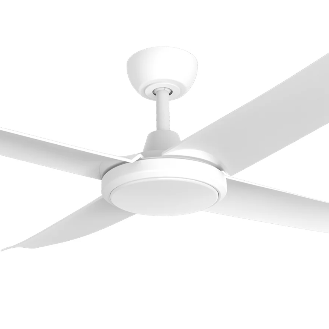 360fans- FlatJET 56 DC 4 Blades with Remote Control and CCT LED- White Zoom