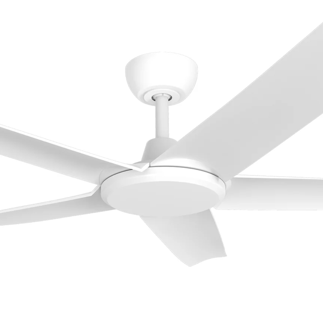 360fans- FlatJET 56 DC 5 Blades with Remote Control- White Zoom