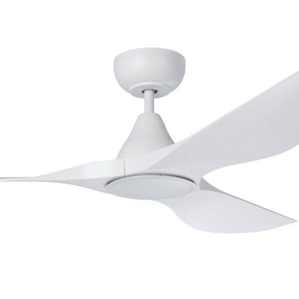 Eglo Surf SMART DC Ceiling Fan with LED Light - White 52"