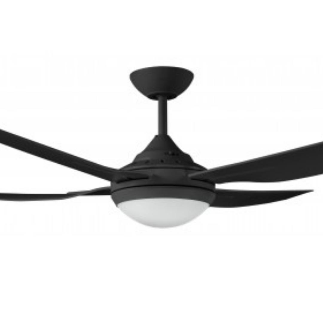 Ventair Harmony II Ceiling Fan with LED Light- Black 48_ Zoom