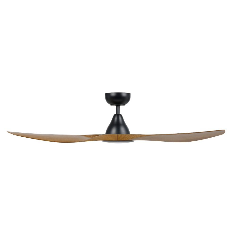 eglo-surf-dc-ceiling-fan-with-led-light-black-with-burmese-teak-48-inch-side-view