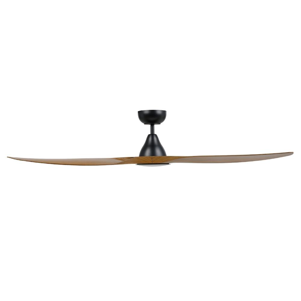 eglo-surf-dc-ceiling-fan-with-led-light-black-with-burmese-teak-60-inch-side-view