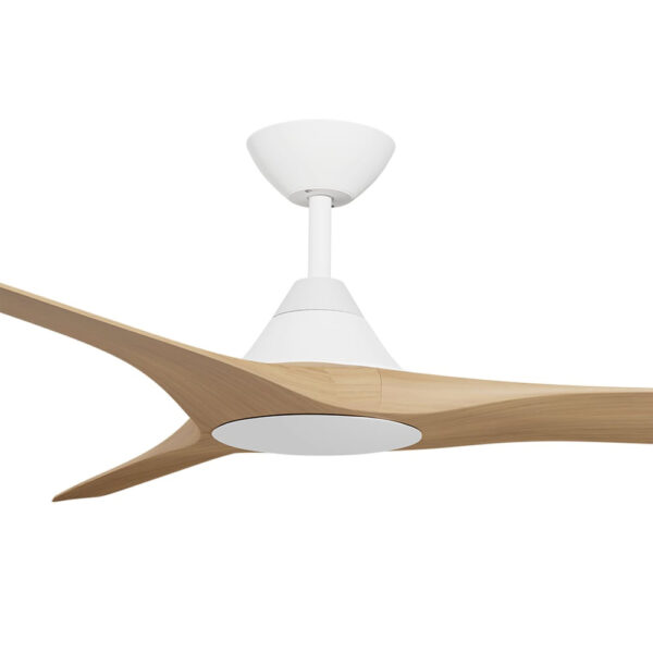 Calibo Cloudfan SMART DC Ceiling Fan - White with Bamboo Blades 60"