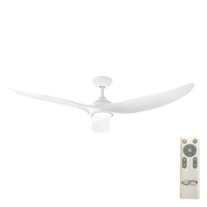 Hunter Pacific Evolve DC Ceiling Fan with LED Light - White 48"