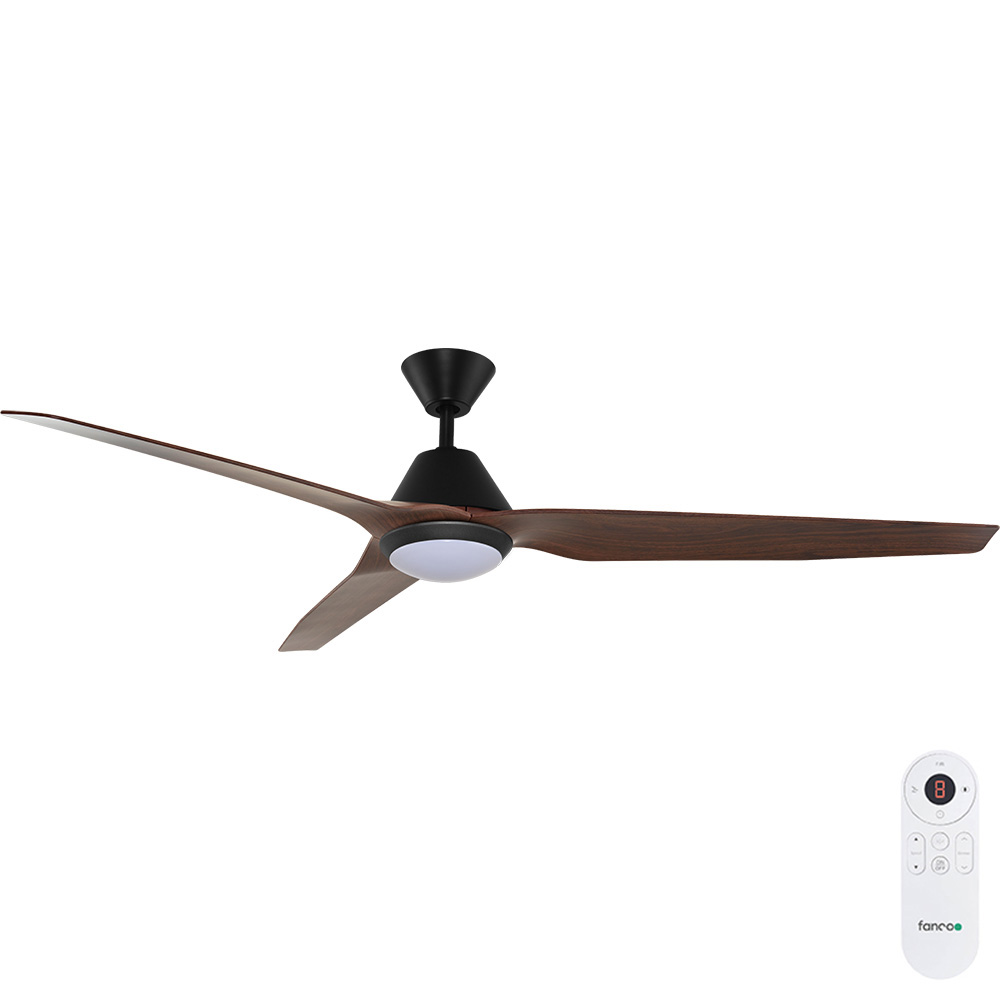 fanco-infinity-id-dc-ceiling-fan-64-inch-with-led-light-black-motor-with-spotted-gum-blades