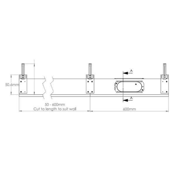 Expella Shadowline Internal Ceiling Diffuser | Fansonline Australia