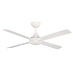Claro Cooler Ceiling Fan with Wall Control - White 52"
