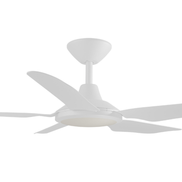 Calibo Storm DC Ceiling Fan with LED Light - White 42"