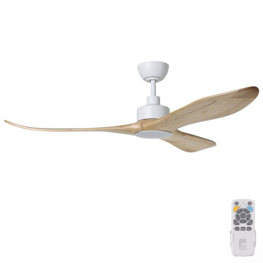 currubin-60-white-with-beach-wood-blades-LED-light-remote