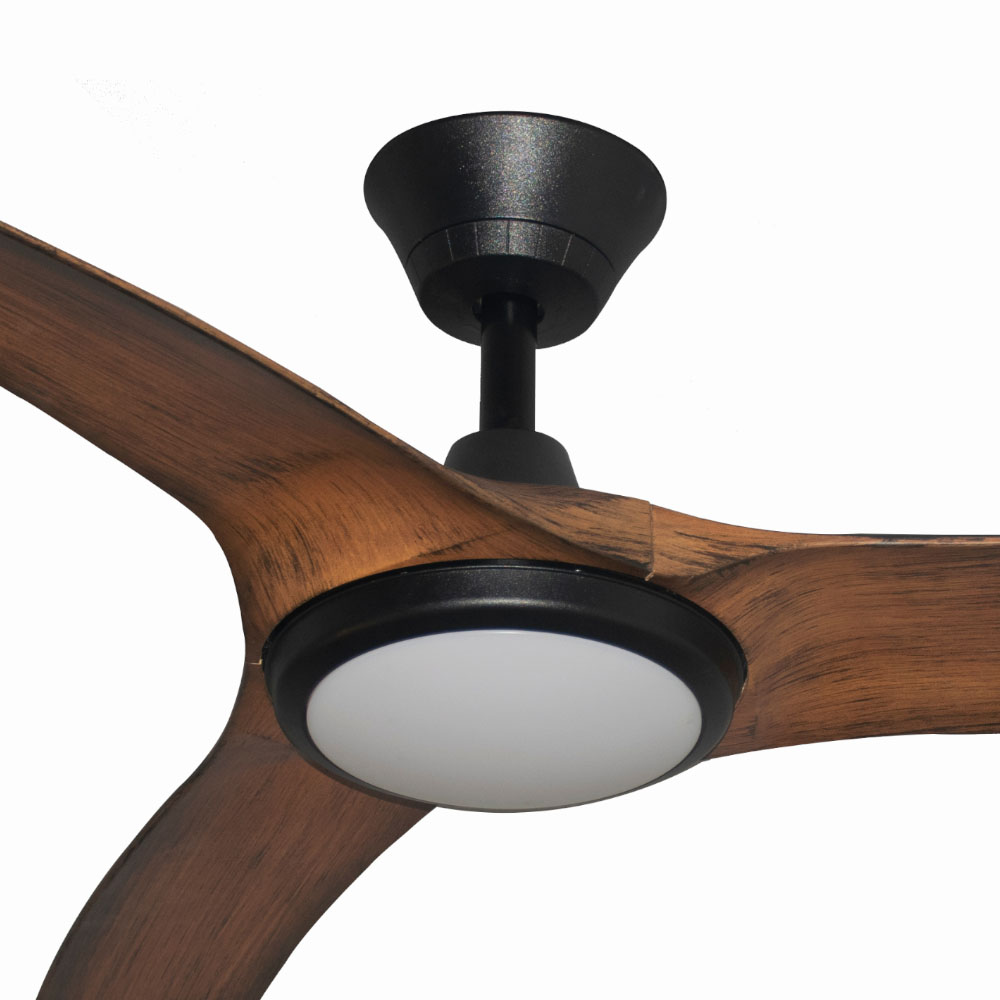 hunter-pacific-aqua-v2-ip66-rated-dc-ceiling-fan-with-led-light-black-with-koa-motor