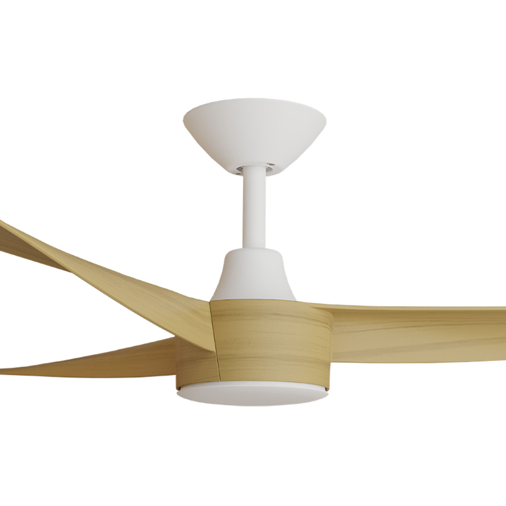 Calibo Turaco 56_-DC-Ceiling-Fan-NO-Light-with-Remote-White-Bamboo-Zoom-1