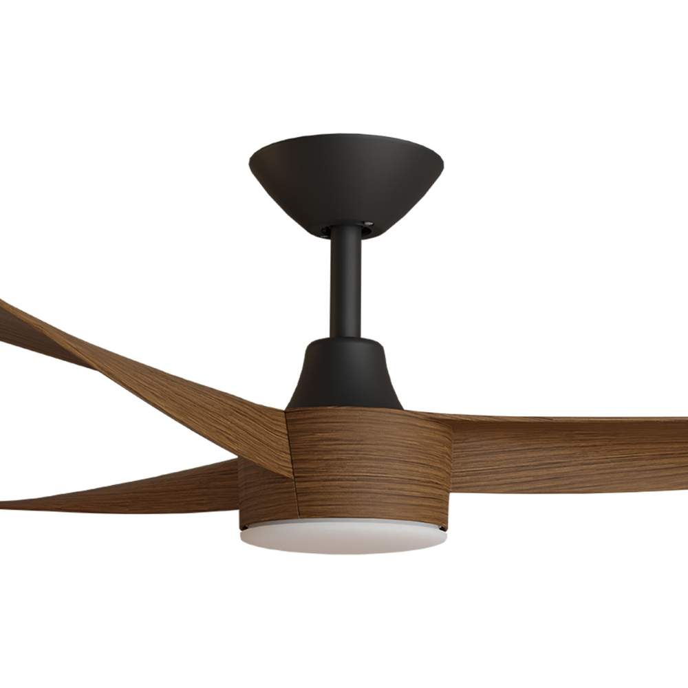 Calibo Turaco 56_-DC-Ceiling-Fan-with-CCT-LED-Light-with-Wall-Controller-and-Remote-Black-Koa-Zoom-1