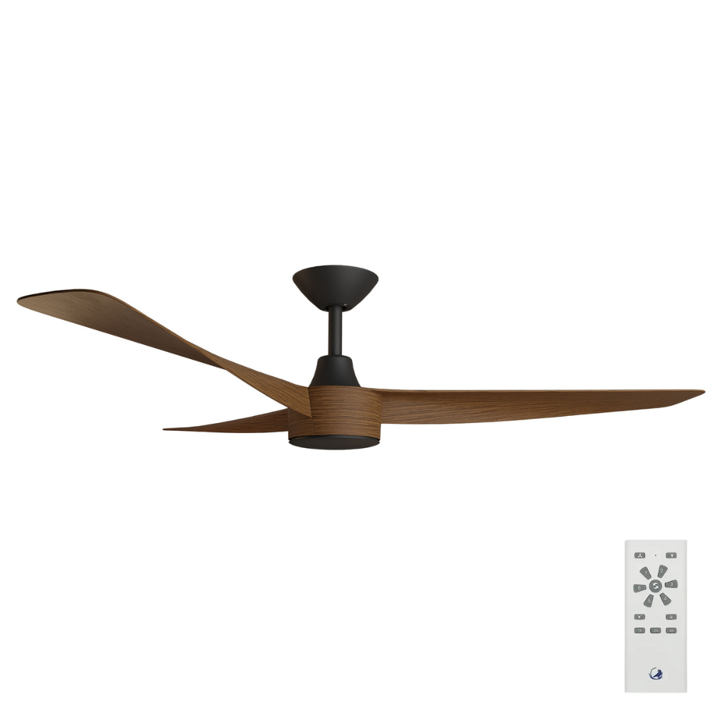 calibo-turaco-56-dc-ceiling-fan-with-remote-black-motor-with-koa-blades